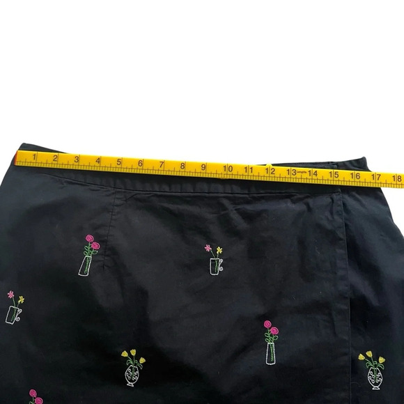 Moka Sport Embroidered Skort Black Size 18 - Picture 5 of 6